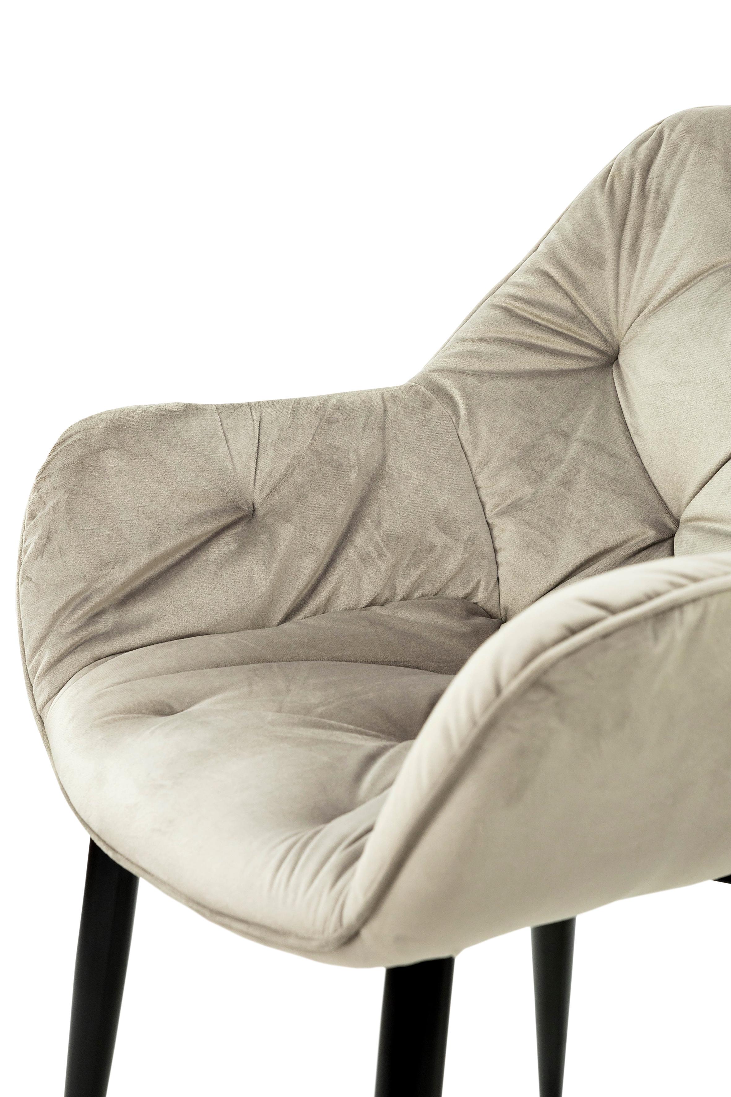 Стілець для кухні та вітальні ГРЕЙС Парадіз 580х870х570 мм Чорний/Пісочний (GAА0055038) - фото 7 Стілець для кухні та вітальні ГРЕЙС Парадіз 580х870х570 мм Чорний/Пісочний (GAА0055038) - фото 7