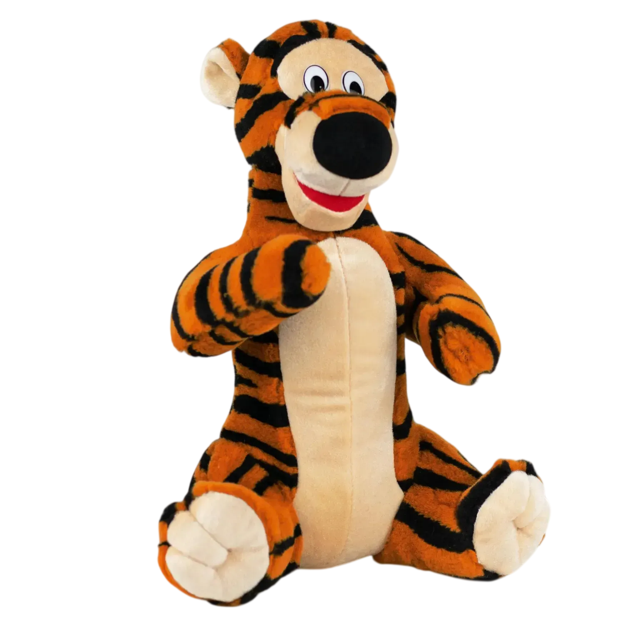 Мягкая игрушка Weber Toys Тигра из искусственного меха и велюра 34 см Тигровый (150-98-WT276)