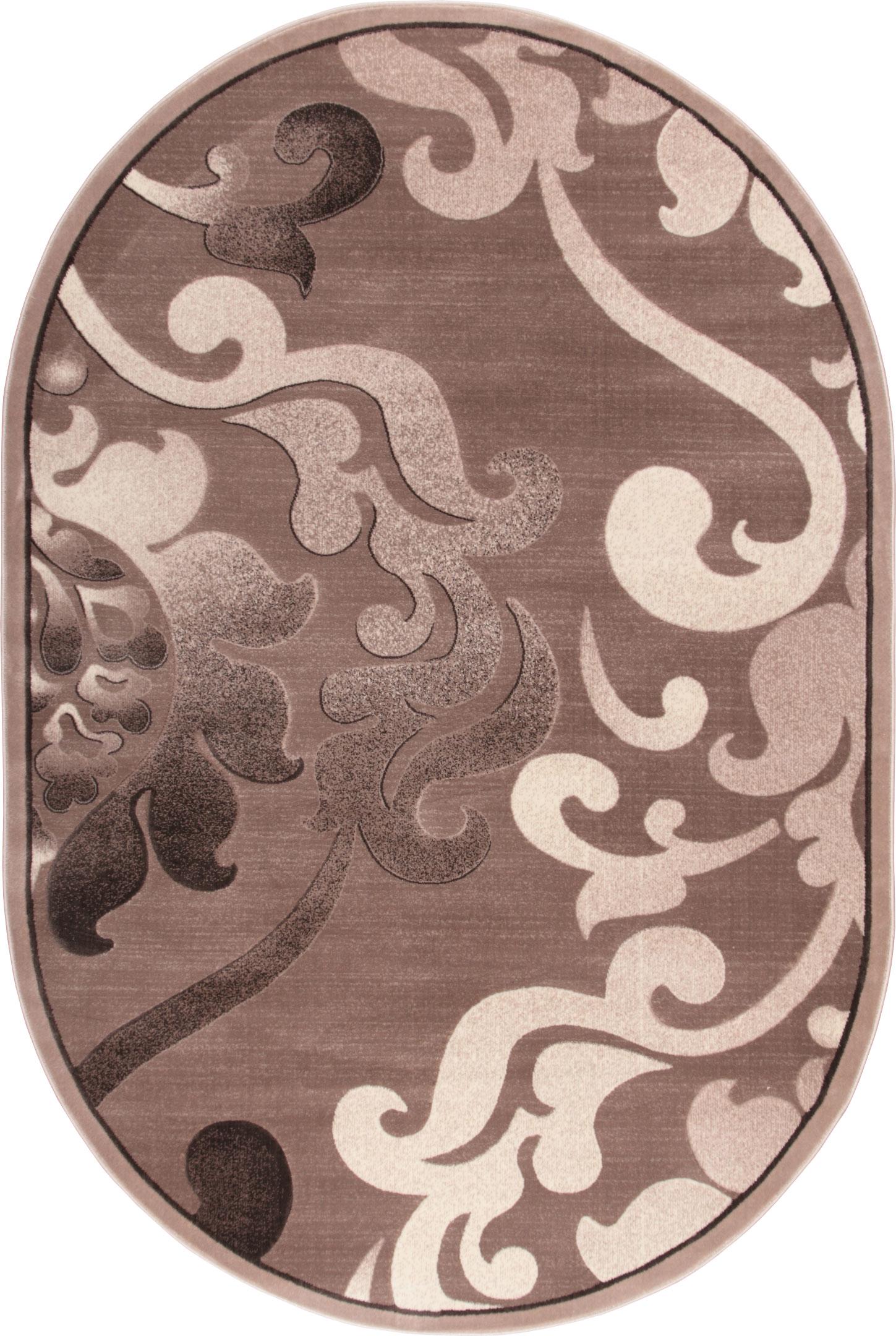 Ковер Karat Sonata 22001/110 2x4 м овальный Бежево-коричневый (00-00007154) Ковер Karat Sonata 22001/110 2x4 м овальный Бежево-коричневый (00-00007154)