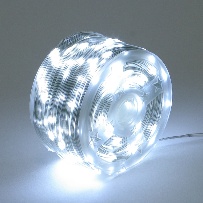 Гирлянда LED холодный свет 1000 диодов 100 м (42242)