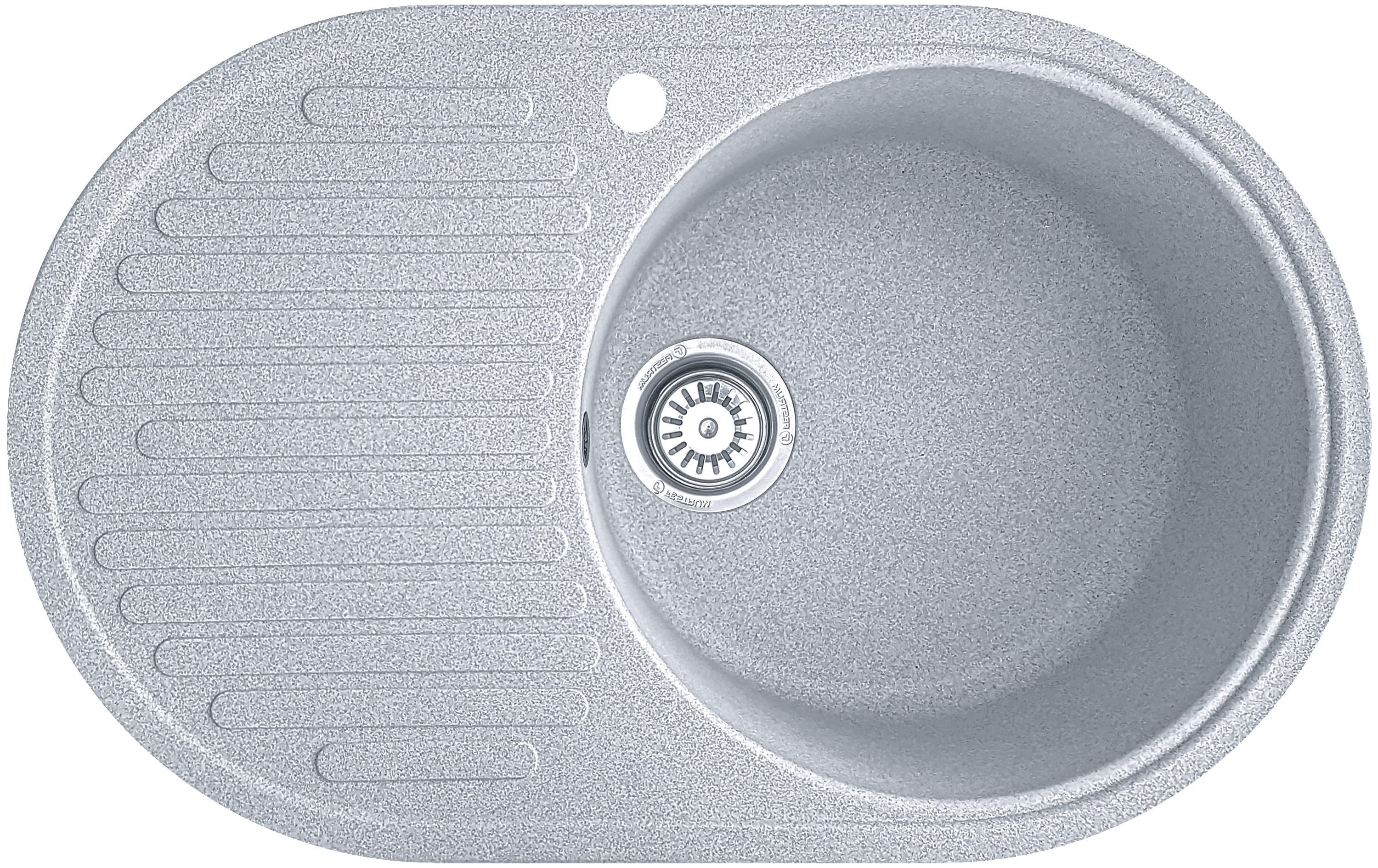 Мойка кухонная EcoLine EL42L 730x460 мм Серый