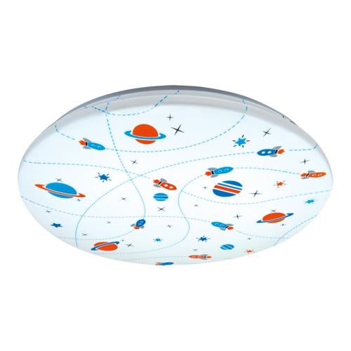 Светильник Strühm KIDI COSMOS IP44 28W 4000K потолочный светодиодный накладной круглый Белый (STR-03648)