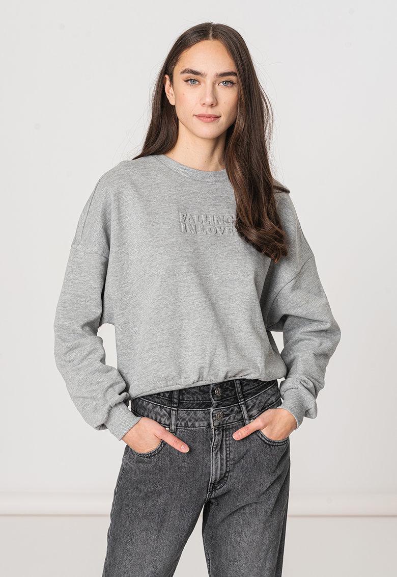 Свитшот женский Only 15244126 M Серый