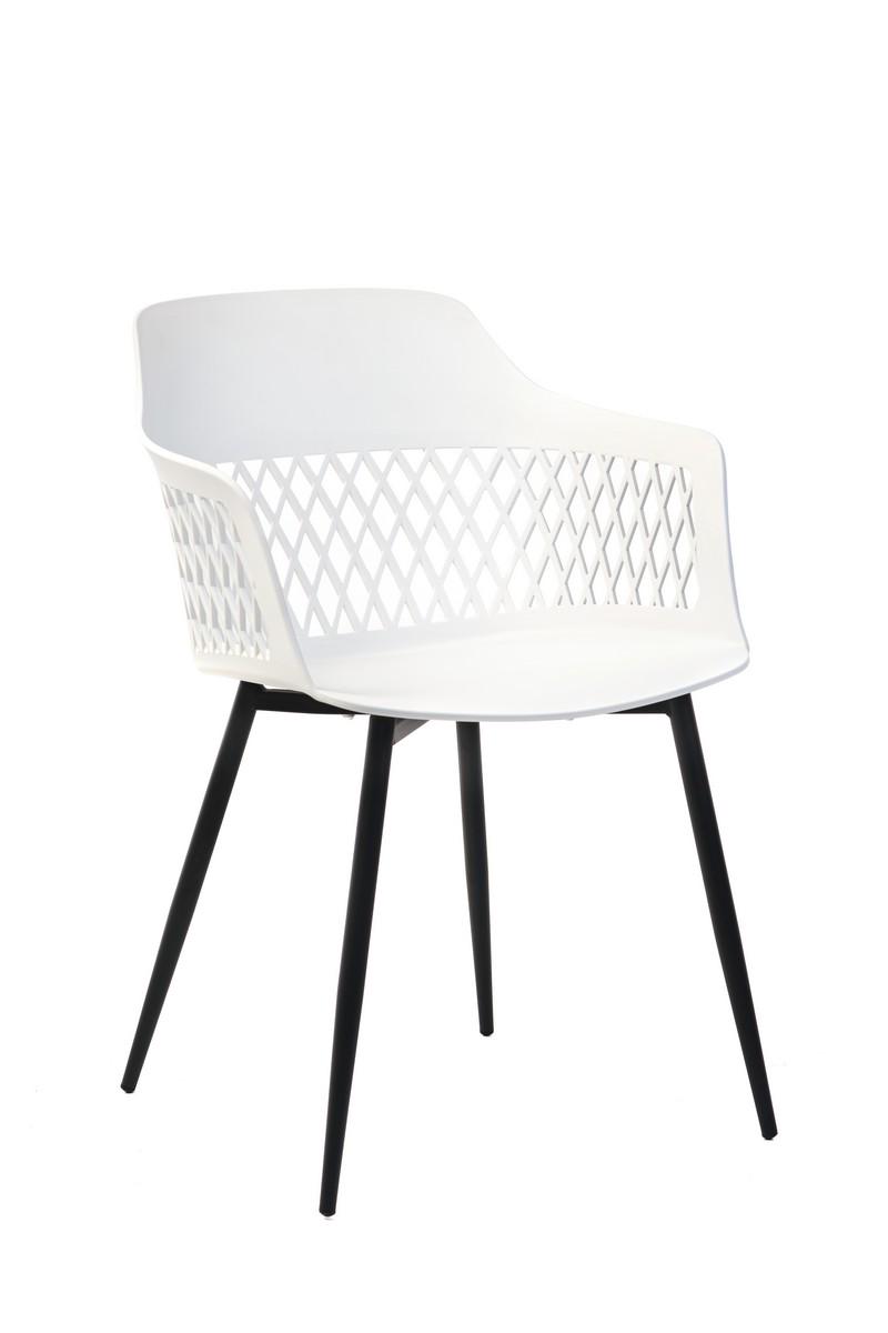 Стул обеденный Vetro Mebel P-10 Белый