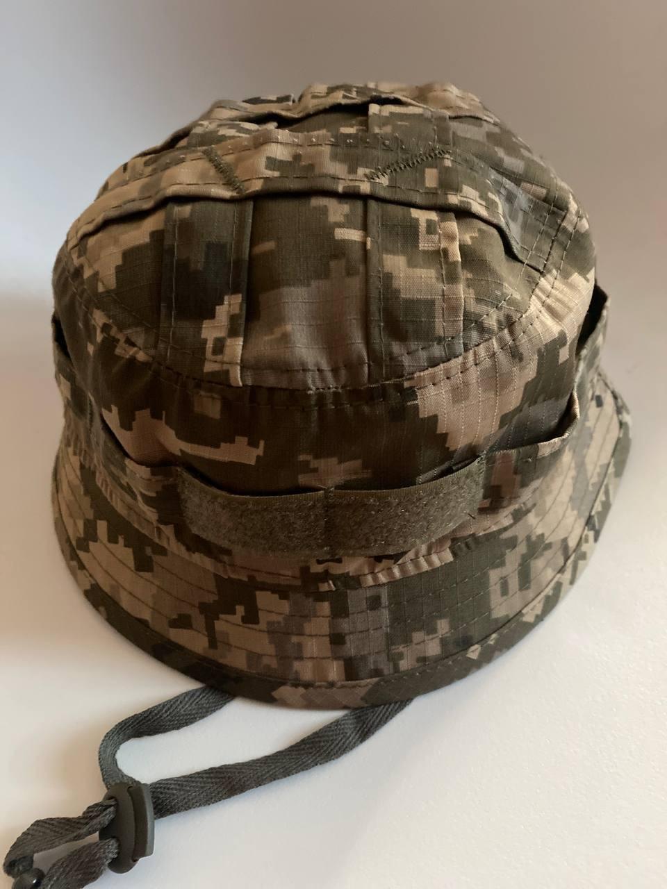 Панамка с липучкой и малыми полями пиксель (25239605)