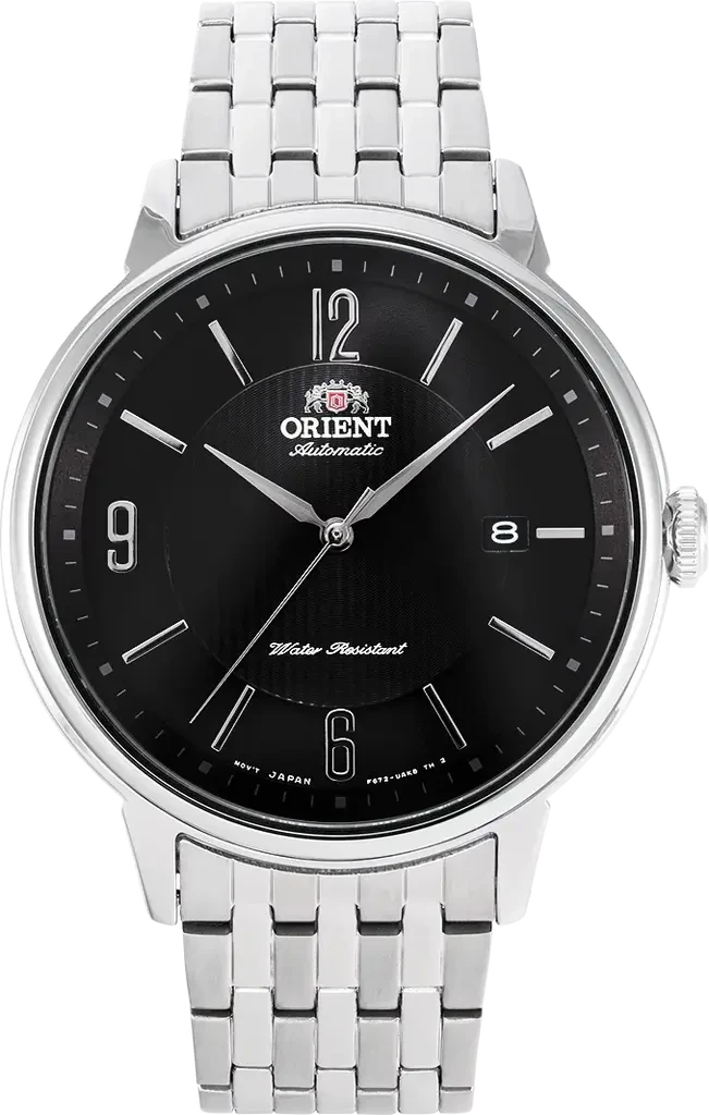 Наручные часы мужские Orient Classic RA-AC0J08B10B со стальным корпусом/сапфировым стеклом WR 50 м Черный (3124584497)