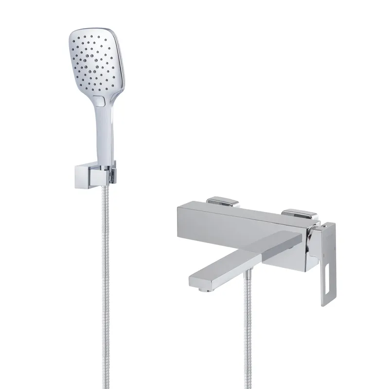 Змішувач для ванни з коротким виливом KOER KB-41009-01 Chrome (KR6017) Змішувач для ванни з коротким виливом KOER KB-41009-01 Chrome (KR6017)