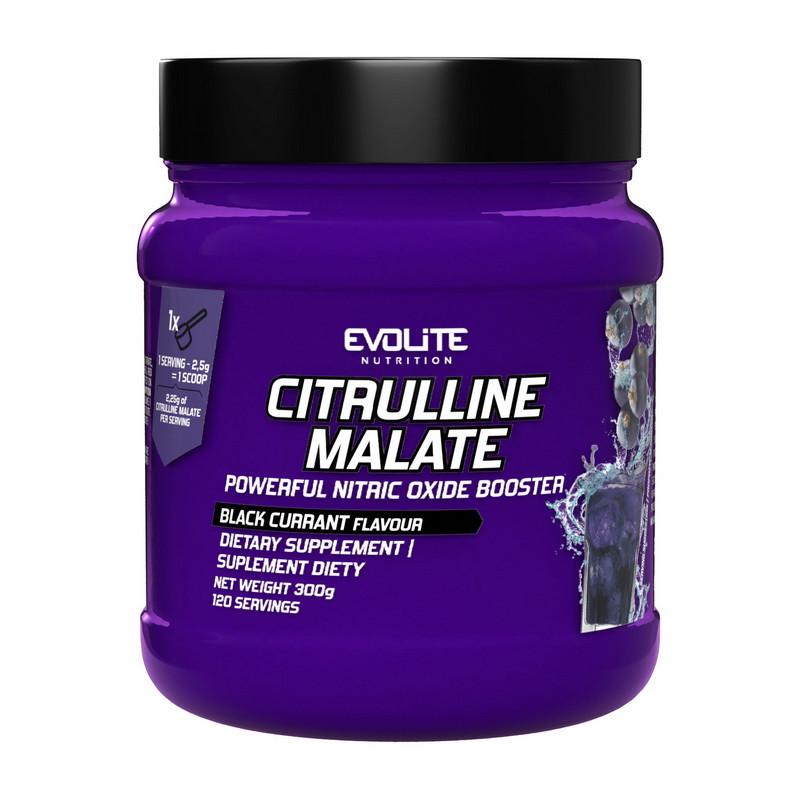 Цитрулін Evolite Nutrition Citrulline Malate 300 г Апельсин (22169-01)