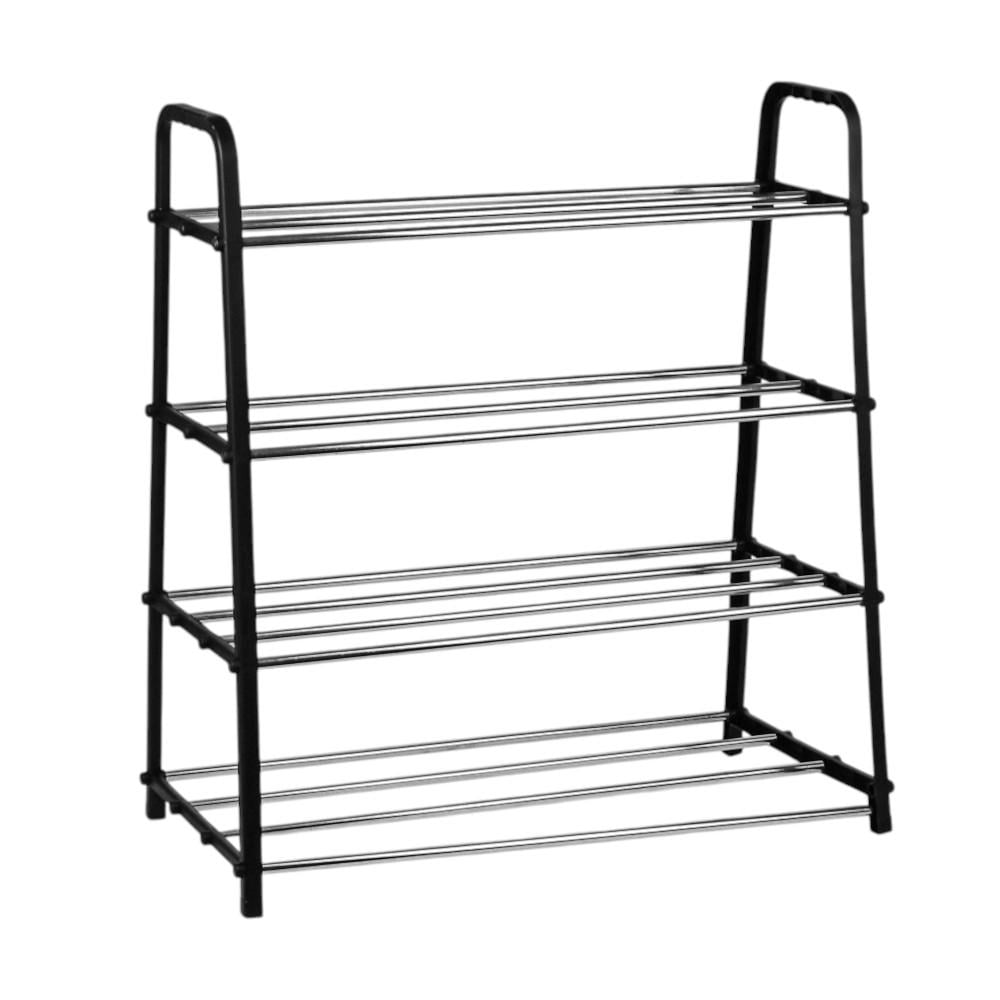 Полка для обуви Nordic Wind R97341-4 из металла и пластика 57x28x62,5 см Черный (620308)