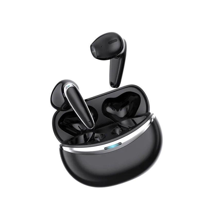 Наушники вкладыша Bluetooth TWS BX18 с шумопоглощением Черный (26389395)