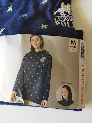 Толстовка жіноча Esmara USGrand довга з капюшоном M - фото 3 Толстовка жіноча Esmara USGrand довга з капюшоном M - фото 3