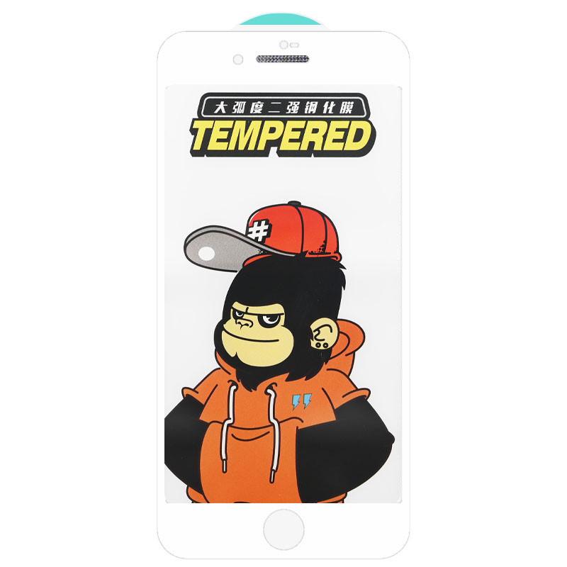 Защитное стекло противоударное 5D Anti-static full glue для Apple iPhone 7/8/SE 2020 4,7" закаленное Прозрачный