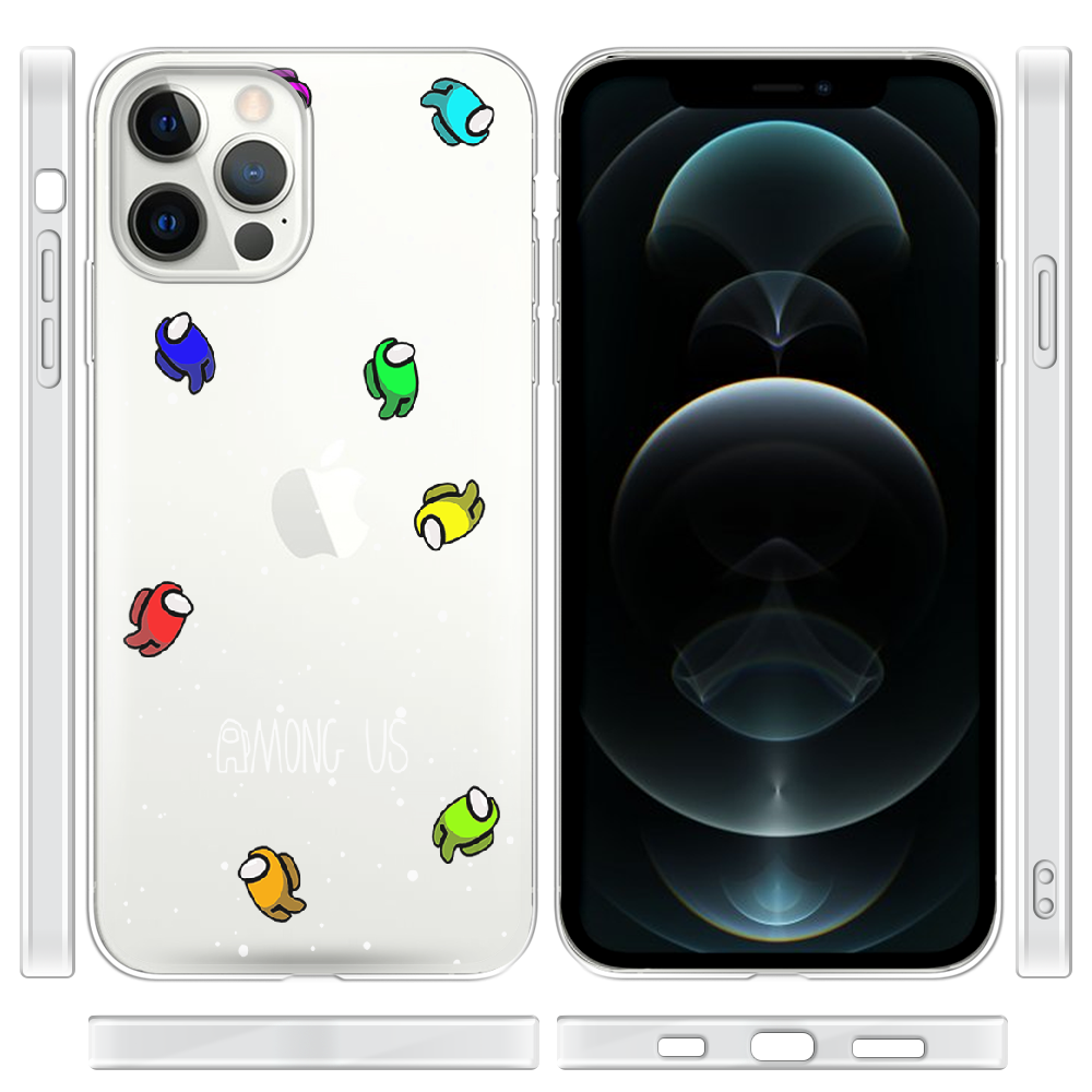 Чохол Boxface iPhone 12 Pro Among Us Invisible Прозорий силікон (41086-bk76-41086) - фото 3 Чохол Boxface iPhone 12 Pro Among Us Invisible Прозорий силікон (41086-bk76-41086) - фото 3