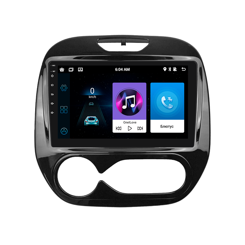 Автомагнитола штатная Lesko для Renault Captur I рестайлинг 2017-2019 9" 1/16Gb Wi-Fi GPS Base MOB