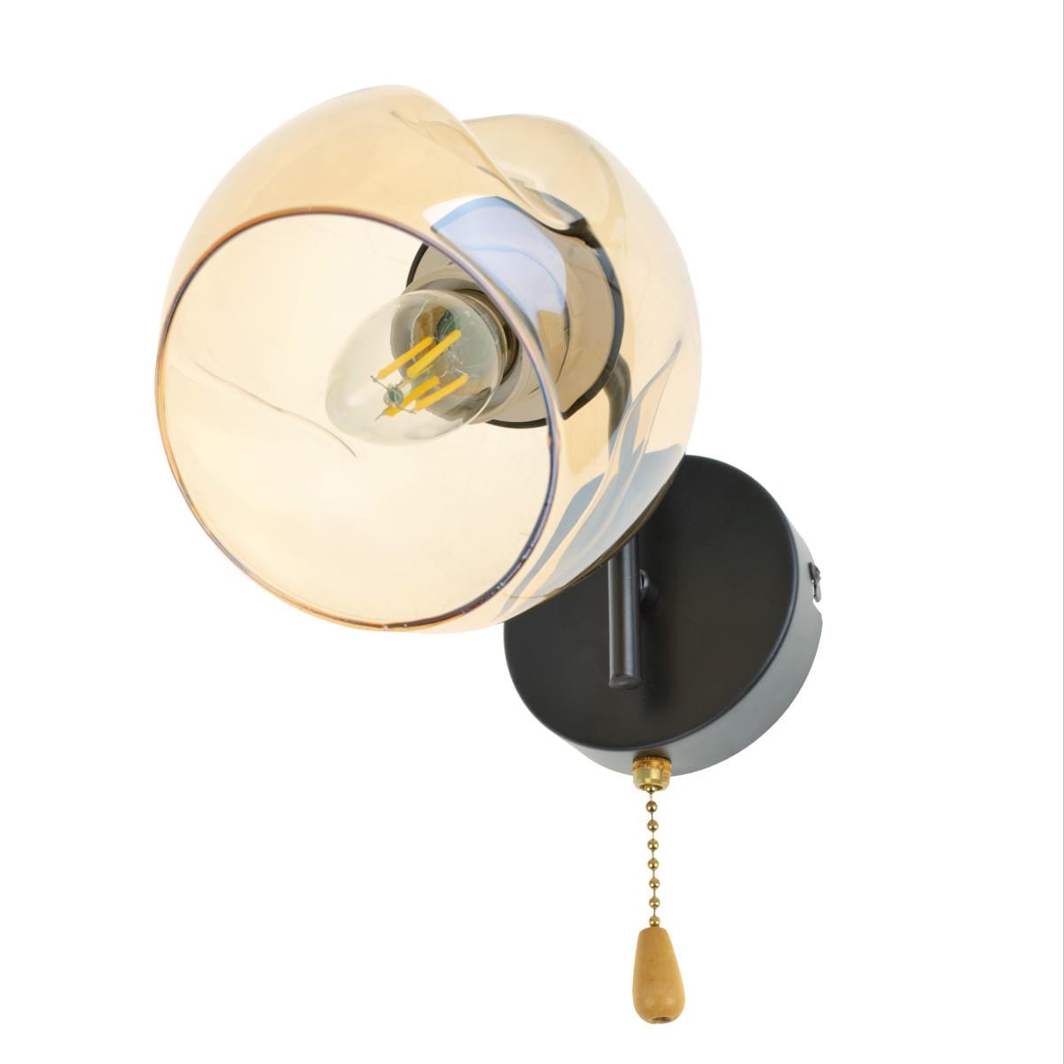 Бра Brille LK-719W/1 E14 BK