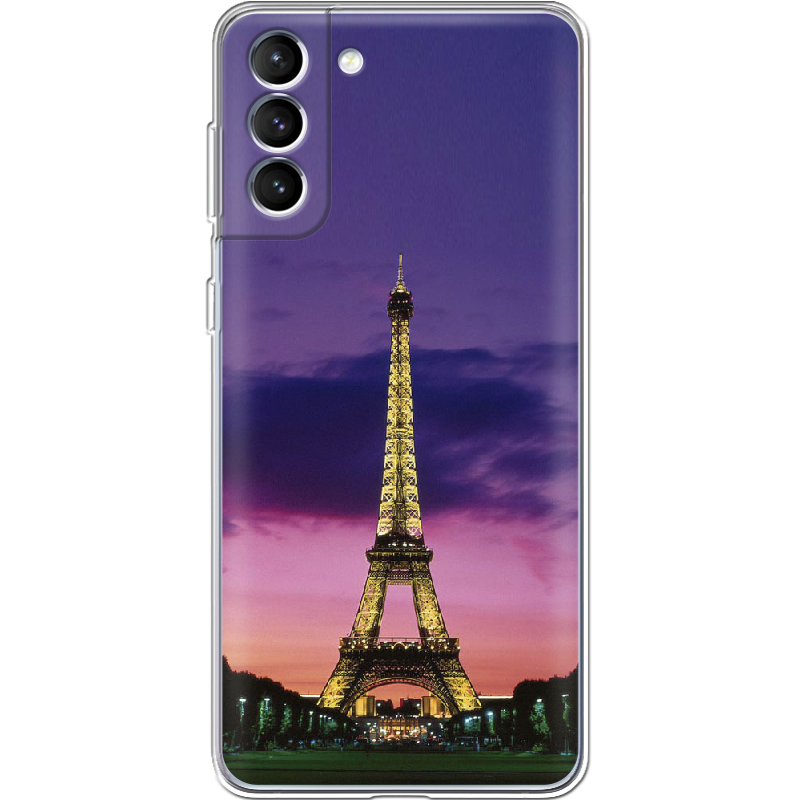 Чехол BoxFace Samsung G996 Galaxy S21 Plus Полночь в Париже Прозрачный силикон (41718-up964-41718)