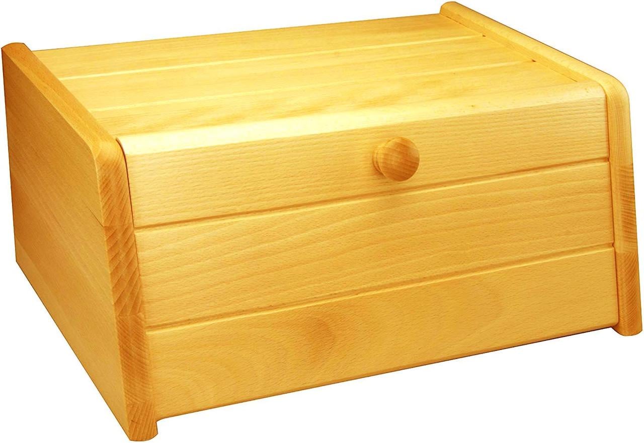 Хлібниця з дерева Бланка 40 Каррі (ХЛЕ-401303) Хлібниця з дерева Бланка 40 Каррі (ХЛЕ-401303)