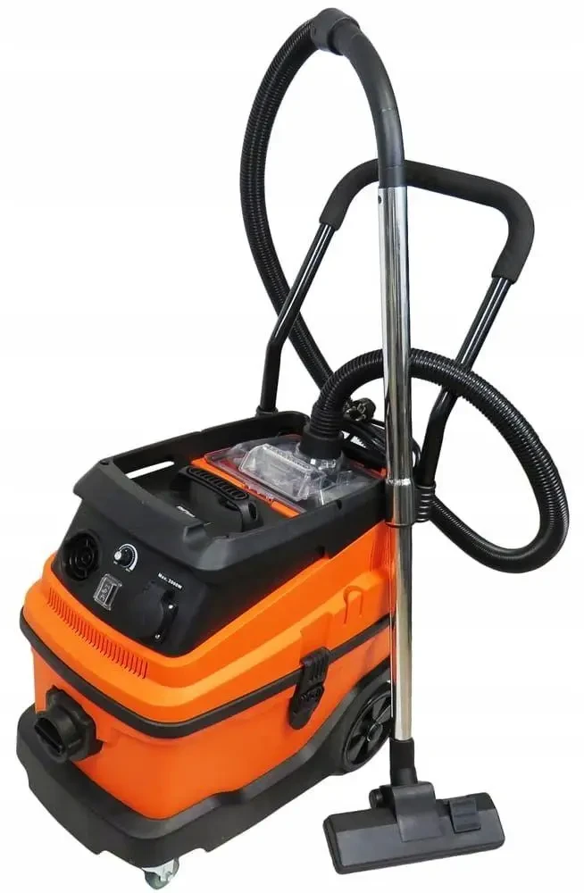 Пылесос промышленный для влажной и сухой уборки Kraft&Dele KD488 1600 Вт 30 л (1269)