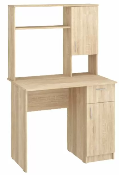 Стол письменный Эридан Дуб сонома (00050pehot) - фото 1 Стол письменный Эридан Дуб сонома (00050pehot) - фото 1