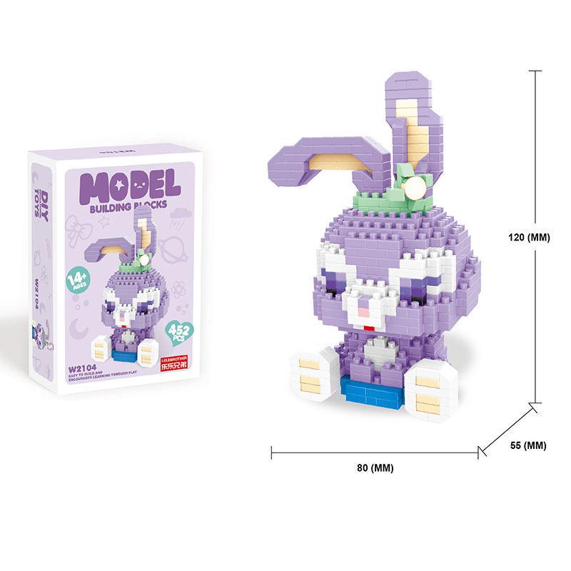 Конструктор-фигурка BRICKS Stella Lou Disney Rabbit Duffy and Friends без коробки (2567478113) - фото 2 Конструктор-фигурка BRICKS Stella Lou Disney Rabbit Duffy and Friends без коробки (2567478113) - фото 2