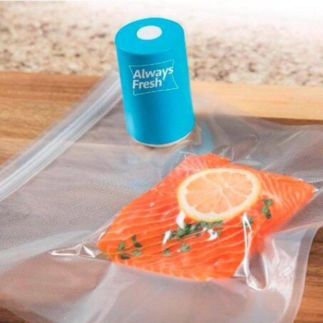 Вакууматор Vacuum Sealer Always Fresh та 6 пакетів - фото 3