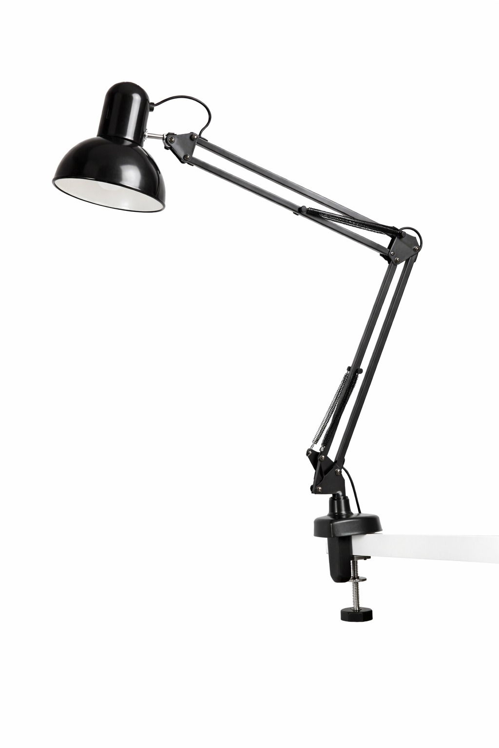 Настольная лампа TD-02 на струбцине E27 Черный (33026111)
