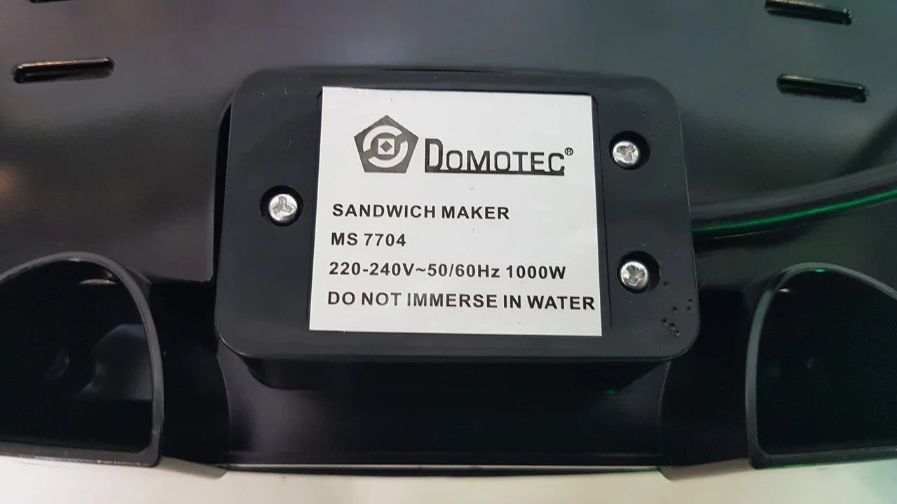 Мультимейкер Domotec MS-7704 4в1 гриль/вафельниця/бутербродниця/горішниця (1007554-Other-1) - фото 3