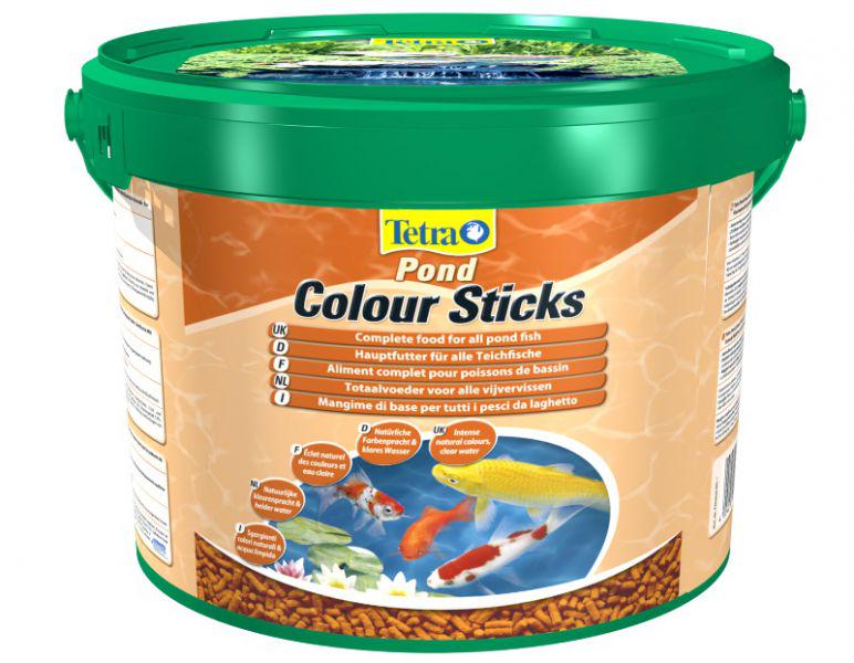 Корм Корм для прудовых рыб Tetra Pond Colour Sticks гранулы для окраса 10 л/1,9 кг (187528СПЕЦЦЕНА)