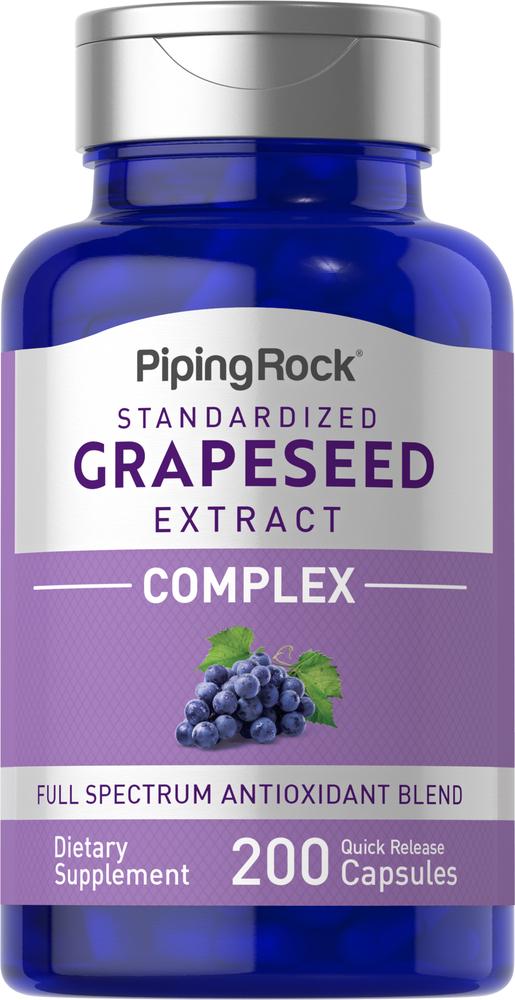 Добавка натуральная Standardized Grapeseed Extract Complex 200 quick Release capsules