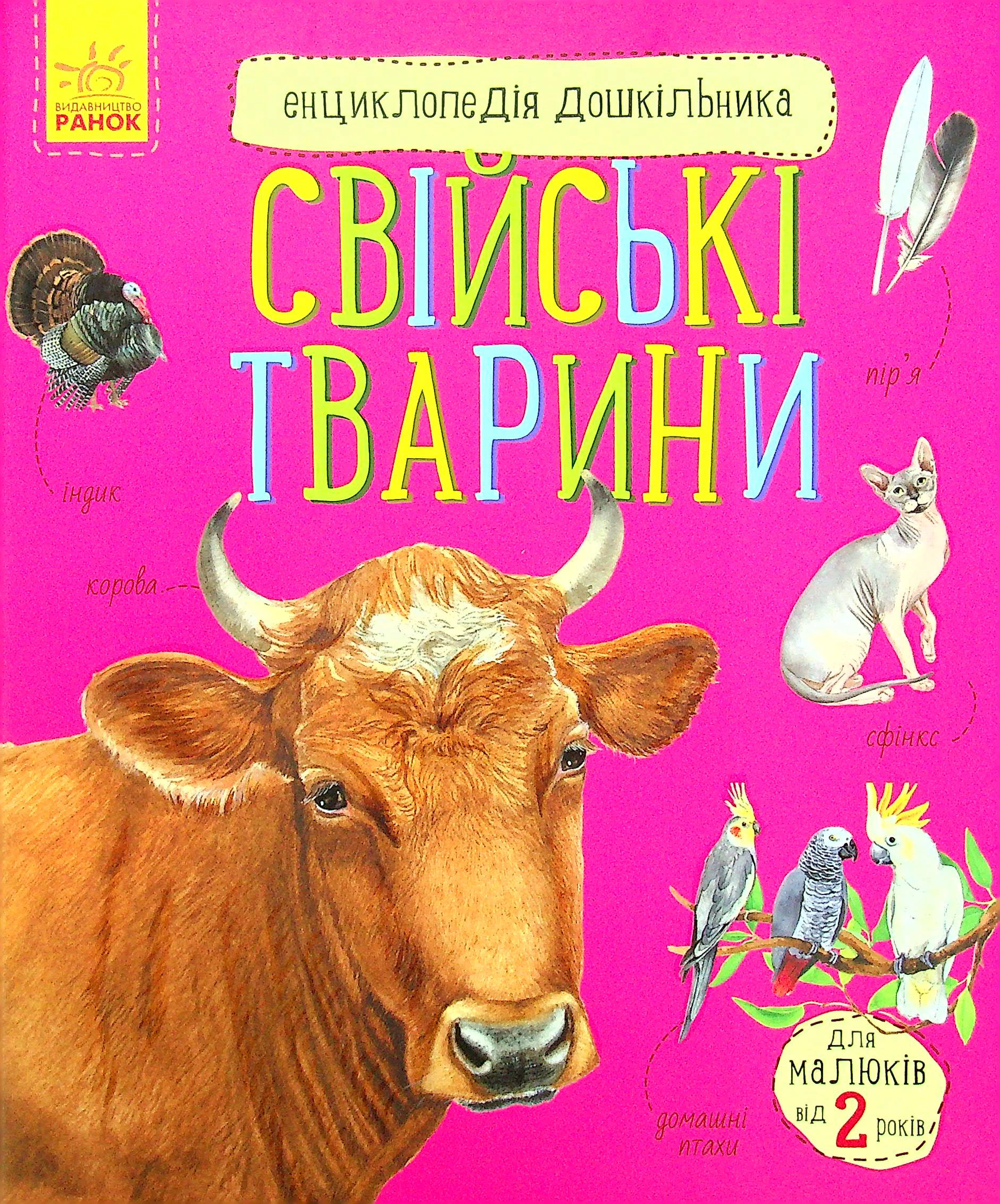 Книга Юлия Каспарова "Энциклопедия дошкольника: Домашние животные" 9786170969118