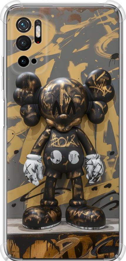 Чехол на Xiaomi Redmi Note 10 5G Bronze kaws (6097sp-2556-42517)