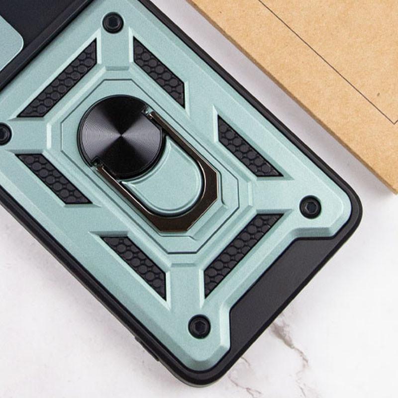 Противоударный Ударопрочный чехол Camshield Serge Ring для Samsung Galaxy A35 Зеленый - фото 3 Противоударный Ударопрочный чехол Camshield Serge Ring для Samsung Galaxy A35 Зеленый - фото 3