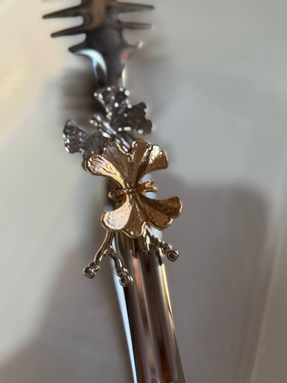 Щипцы сервировочные YIWU Food Clip из нержавеющей стали 21 см (HP-8-61) - фото 2