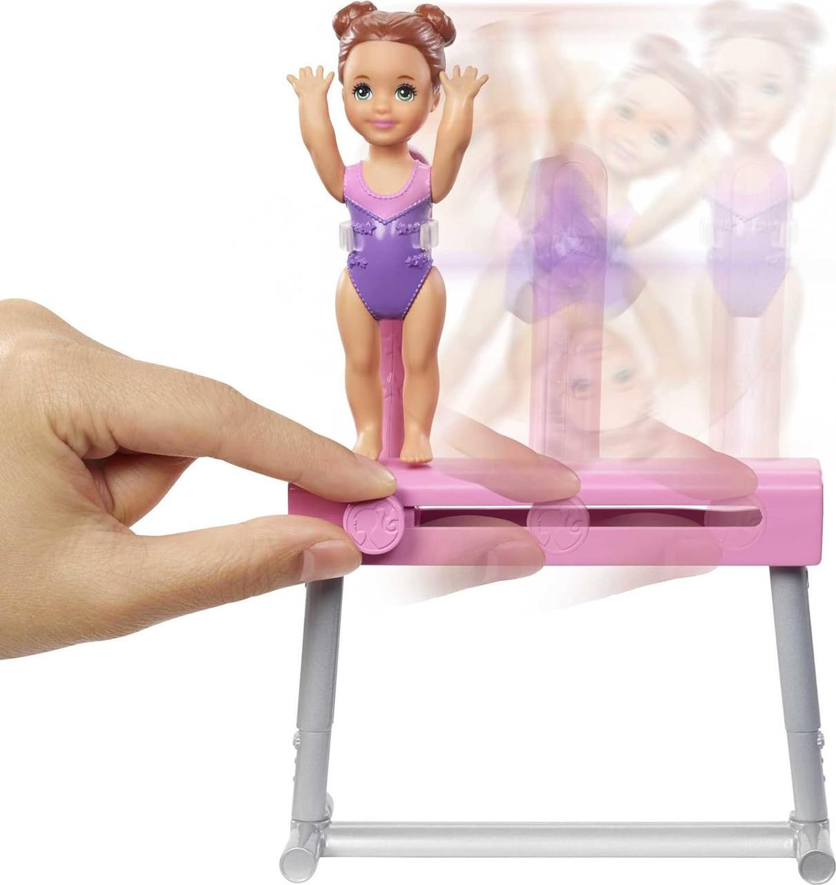 Игровой набор кукла Барби Тренер по спортивной гимнастике Barbie Gymnastics Coach FXP39 (19865898) - фото 4