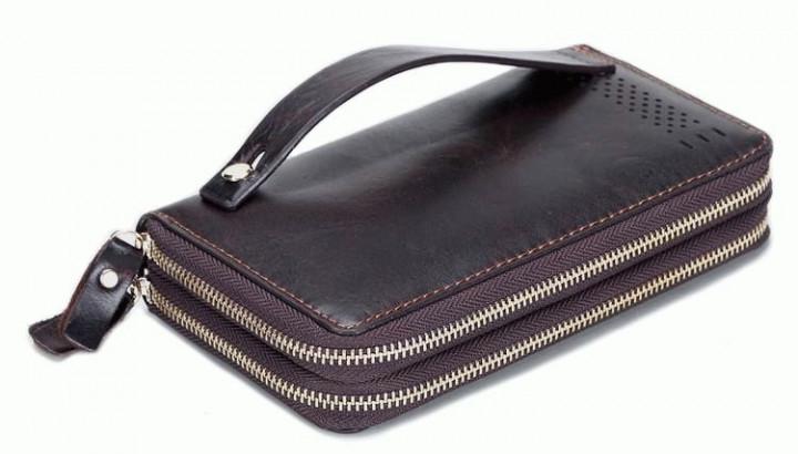 Портмоне MS Collection MS013B кожа Черный