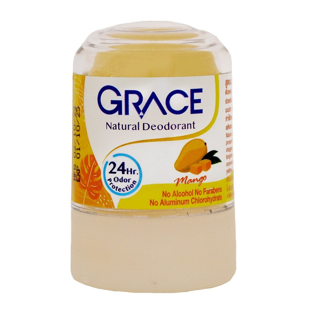Дезодорант-кристалл солевой Grace с экстрактом манго 50 г (8859580431504) Дезодорант-кристалл солевой Grace с экстрактом манго 50 г (8859580431504)