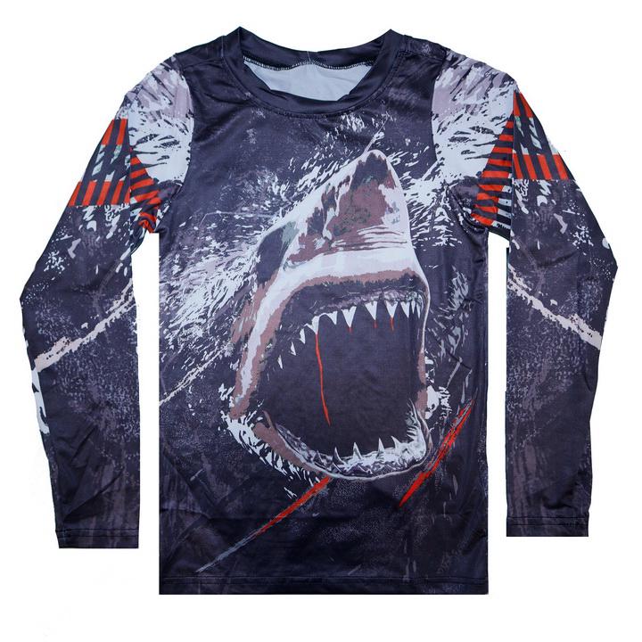 Термобілизна дитяча кCody Lundin Venum Shark Black Kids 105-115 см (3186) - фото 5