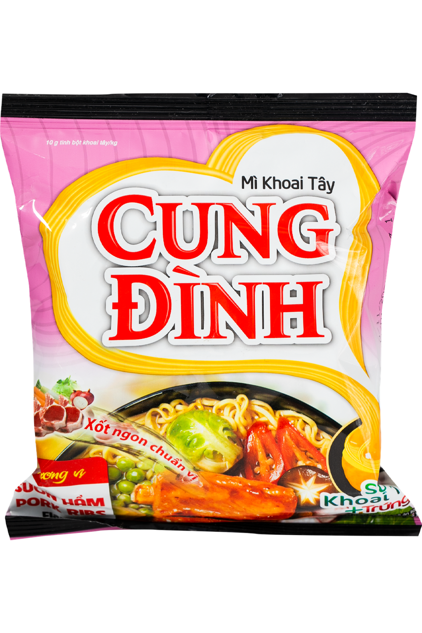 Лапша быстрого приготовления CUNG DINH Pork Ribs With Five Fruits80 г (000009474)