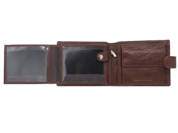 Портмоне мужской ST Leather кожа Коричневый (STB141-Brown) - фото 3