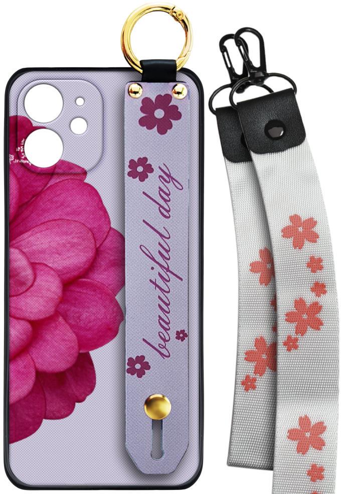 Чехол SHLab для  iPhone 11 Beautiful Day + два ремешка с карабином (25665)