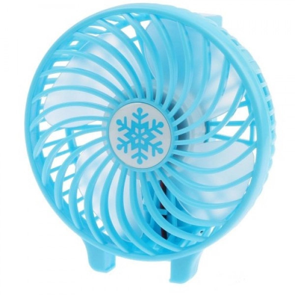 Вентилятор Handy Mini Fan USB зі складною ручкою Синій (14424310)