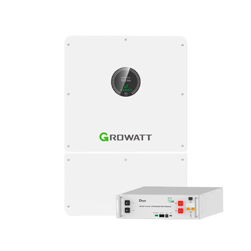 Комплект автономного энергообеспечения Growatt WIT 8K-HU 8kW и Deye SE-G5.1 Pro-B 5,12kWh White (34618358)