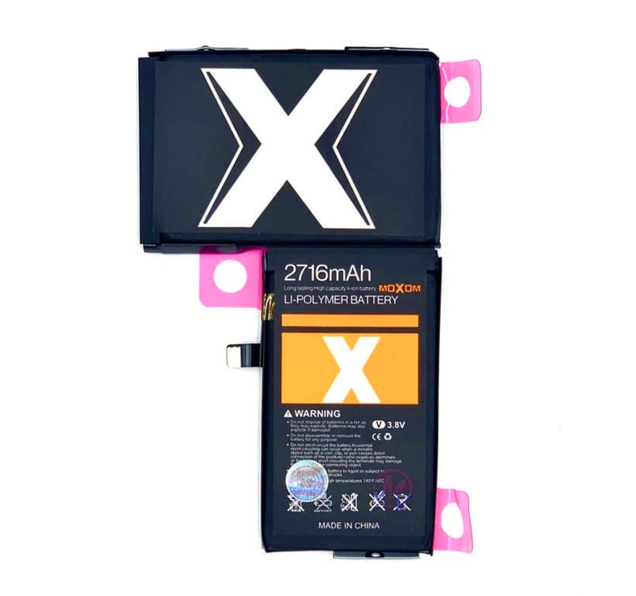 Аккумулятор ТМ Moxom для iPhone X 2716 Li-Polymer mAh