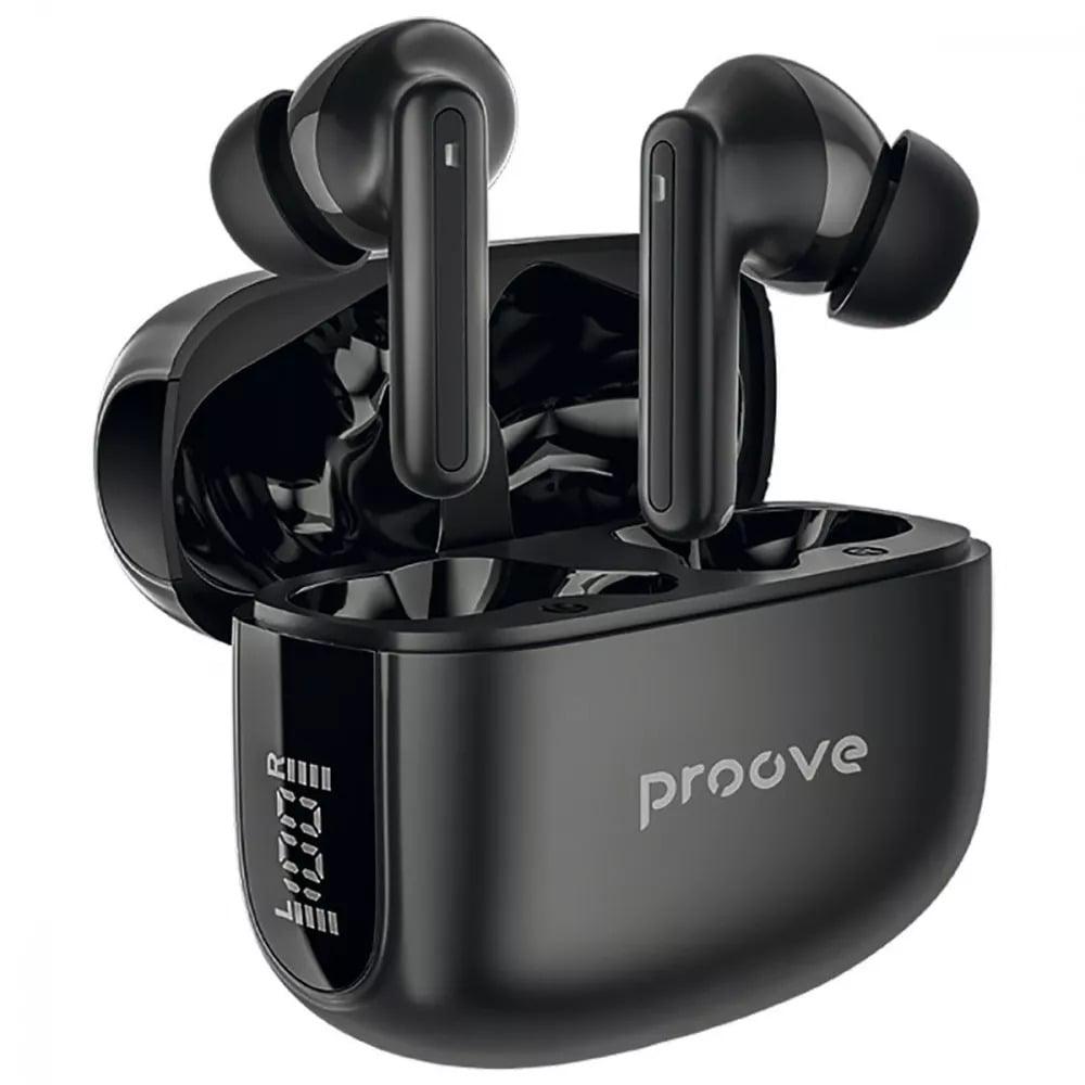 Наушники беспроводные Proove Tempo TWS с ANC APP Bluetooth 5.4 с кейсом 300 mAh Black (TWTM0001AP01) Наушники беспроводные Proove Tempo TWS с ANC APP Bluetooth 5.4 с кейсом 300 mAh Black (TWTM0001AP01)