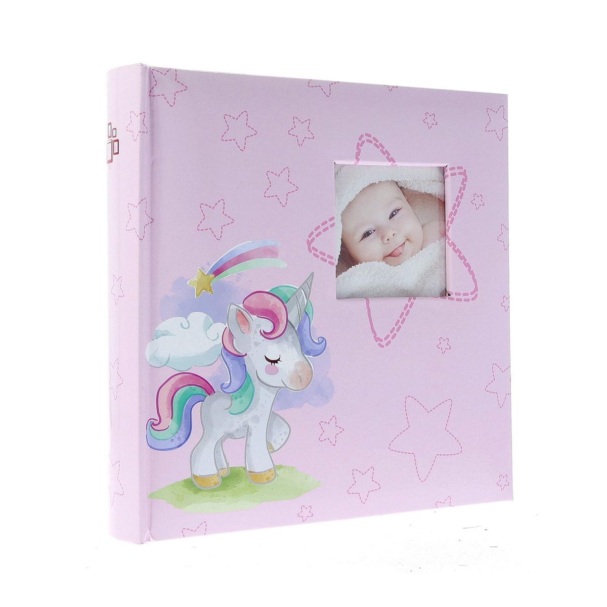 Фотоальбом Gedeon KD46200 UNICORN 10x15 см 200 фото Pink