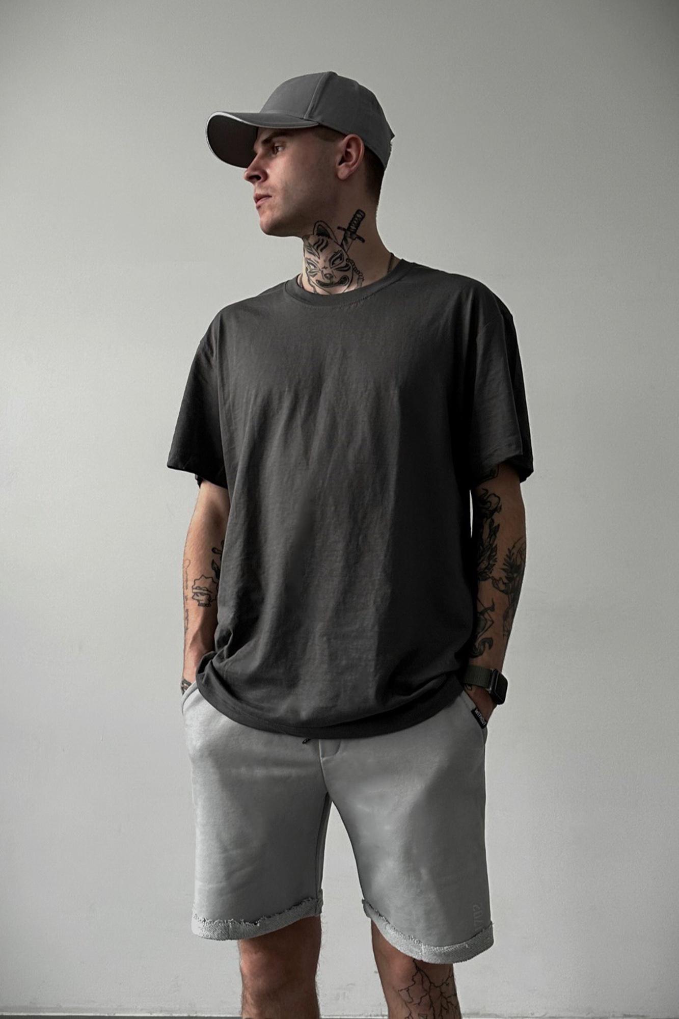 Футболка оверсайз Without Great 24 man S/M Dark Gray (M7000035)