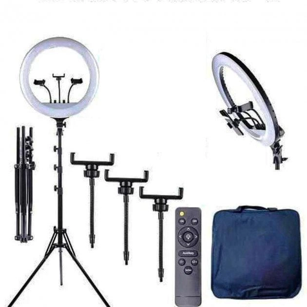 Лампа кольцевая RL 18 со штативом 45 см - фото 3 Лампа кольцевая RL 18 со штативом 45 см - фото 3