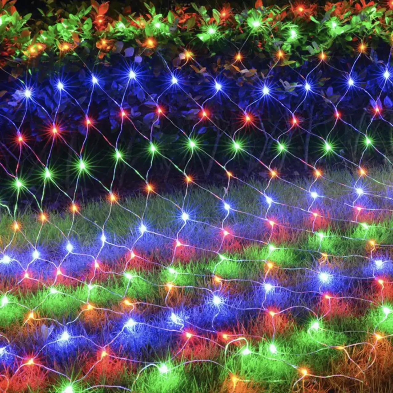 Гирлянда новогодняя Сеть UKC RD-7160 120 LED 1,5x1,5 м Белый