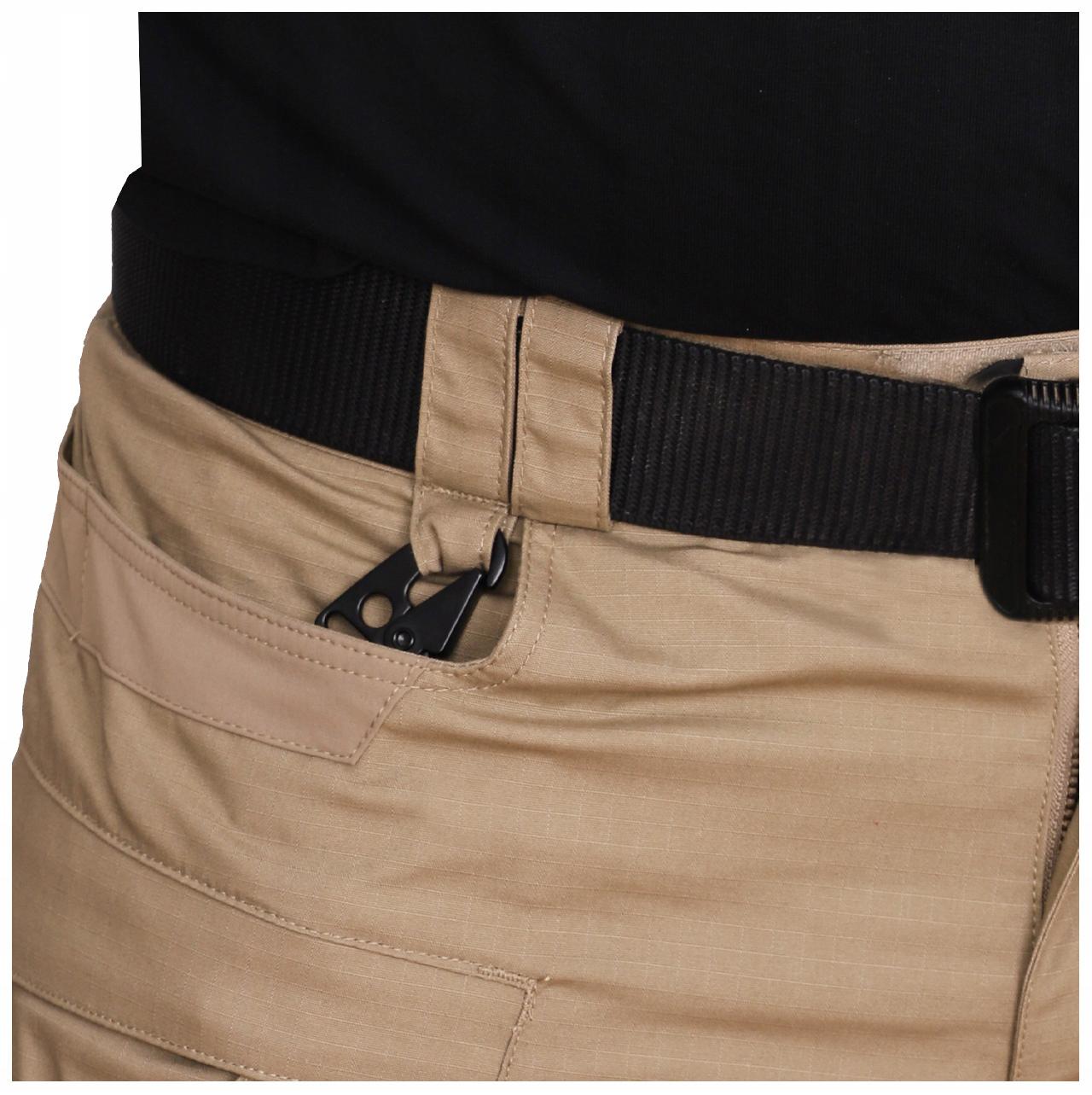 Брелок витяжний ретрактор Dominator з карабіном і сталевим тросом 60 см Чорний (2251) - фото 8 Брелок витяжний ретрактор Dominator з карабіном і сталевим тросом 60 см Чорний (2251) - фото 8