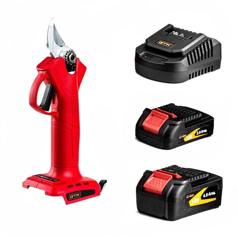 Секатор аккумуляторный GTM GS18/30BL BEO3 30 мм/BL/18V/0,75 кг (3032BEO3)